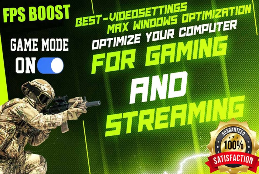 OPTIMIZE YOUR PC FOR GAMING, STREAMING AND BETTER PERFORMANCE