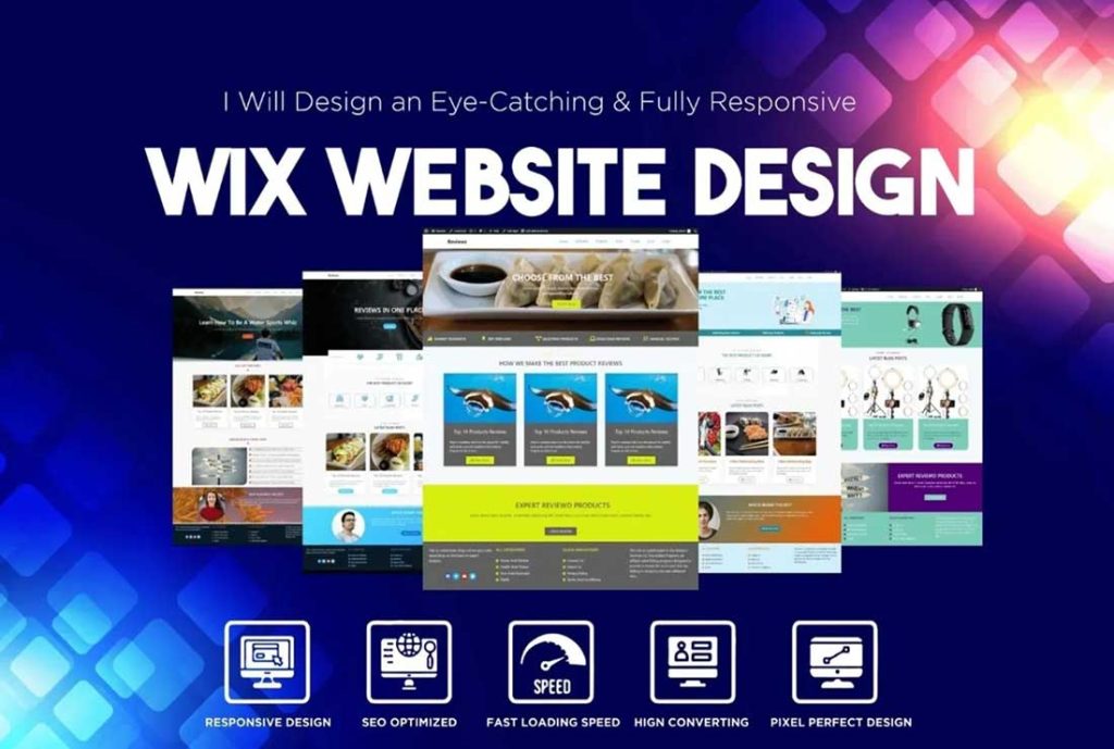 BUILD, DESIGN WIX WEBSITE OR WIX E-COMMERCE ONLINE STORE WEBSITE