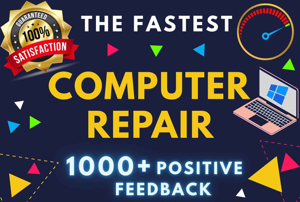 REPAIR, FIX, TROUBLESHOOT WINDOWS 11, MAC PC, COMPUTER, LAPTOP REMOTELY​