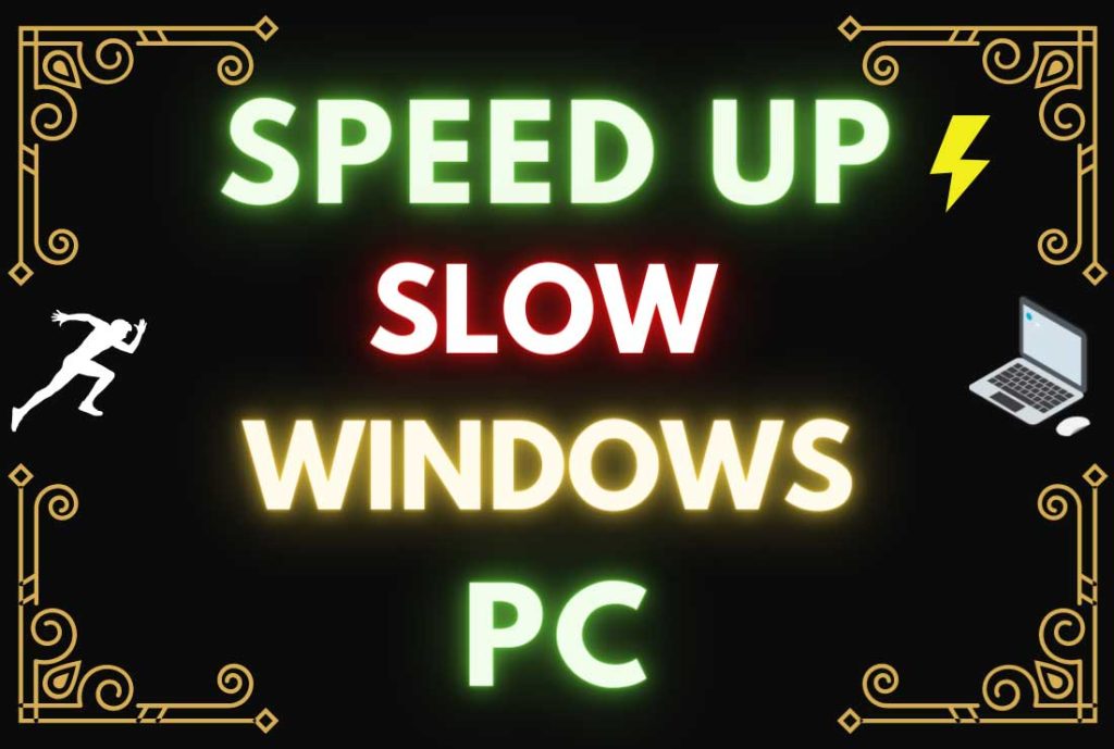 SPEED UP, BOOST GAMING COMPUTER, FIX SLOW PC, OPTIMIZE LAPTOP PERFORMANCE​
